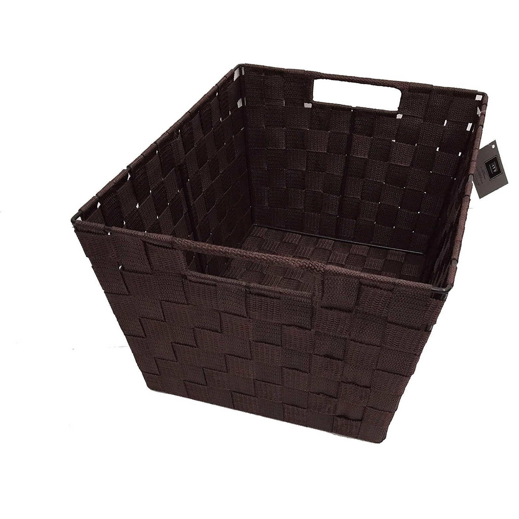ITY INTERNATIONAL Large Chocolate Single Nylon Storage Basket