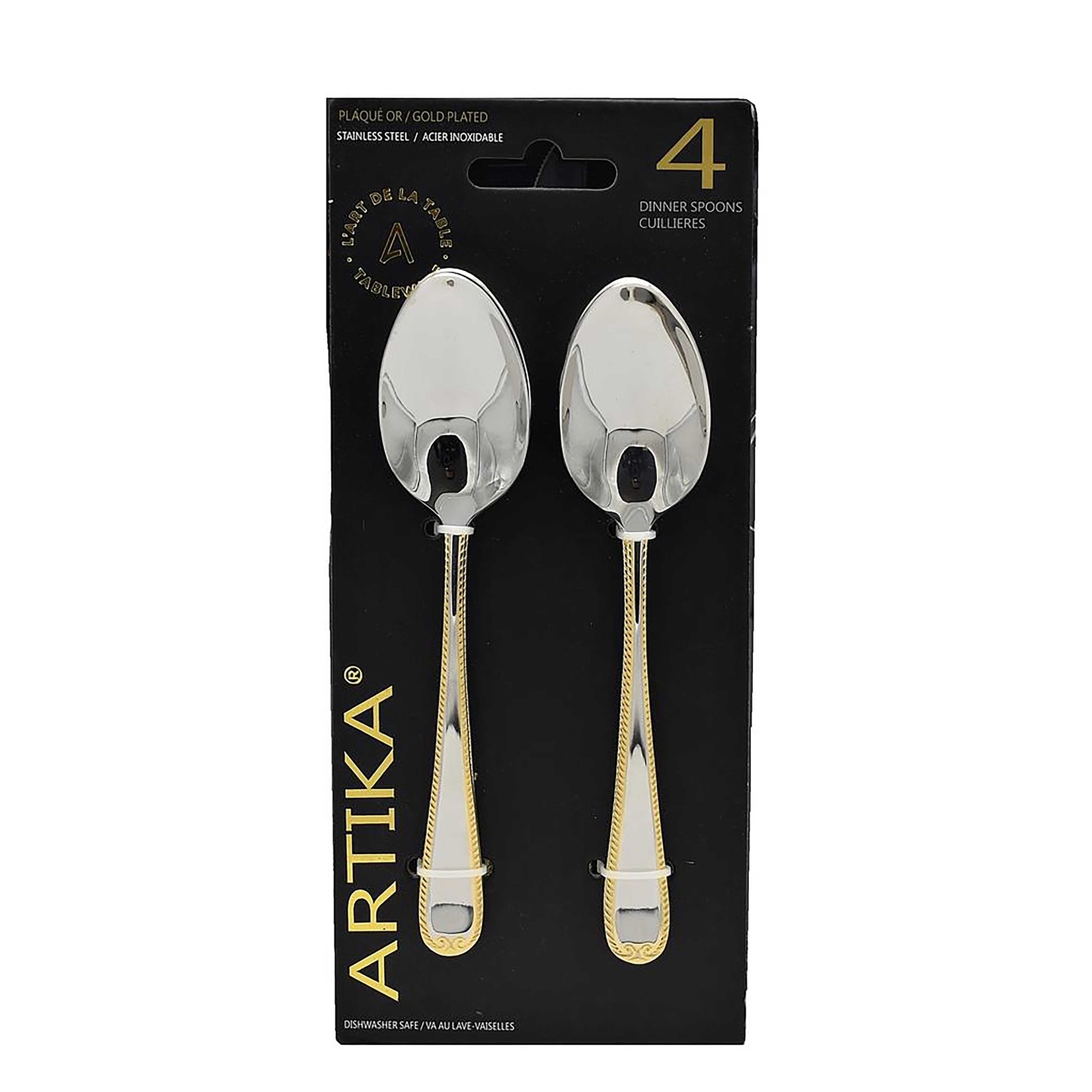 KAYALI Artika 4PK cuillère à Dîner en Or