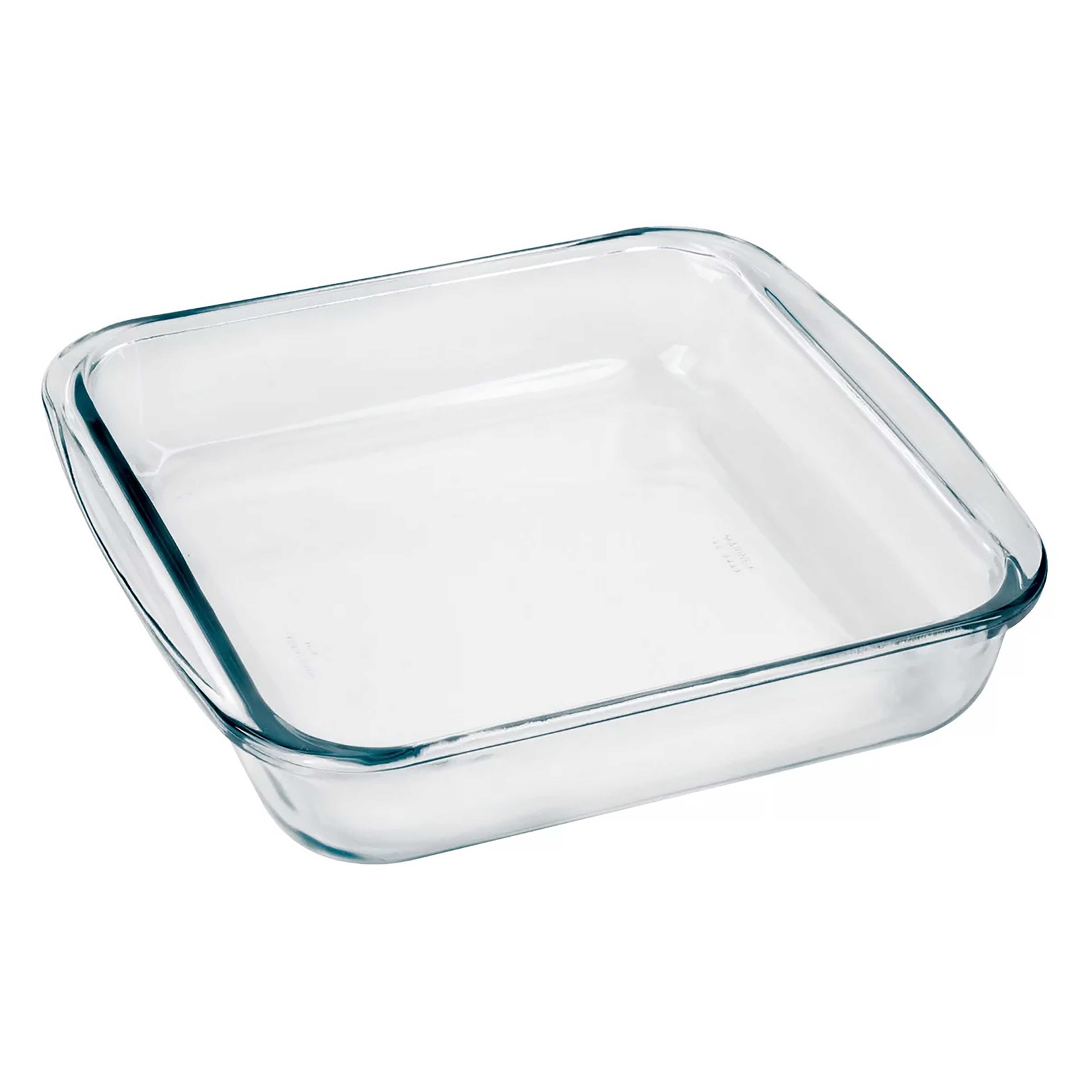KAYALI Plat de Cuisson Carré en Verre Marinex de 1,8 L