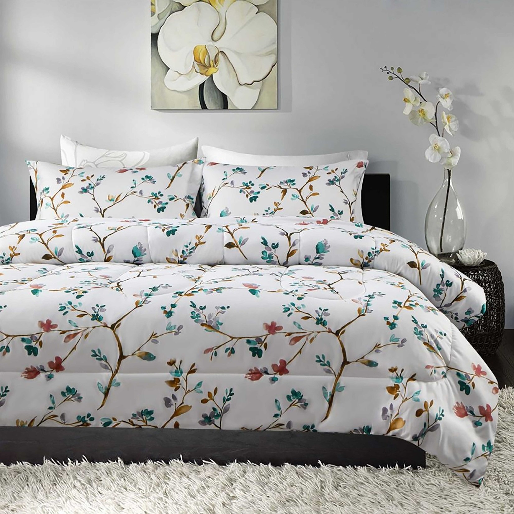 LARK Ensemble de Douillette en Microfibre