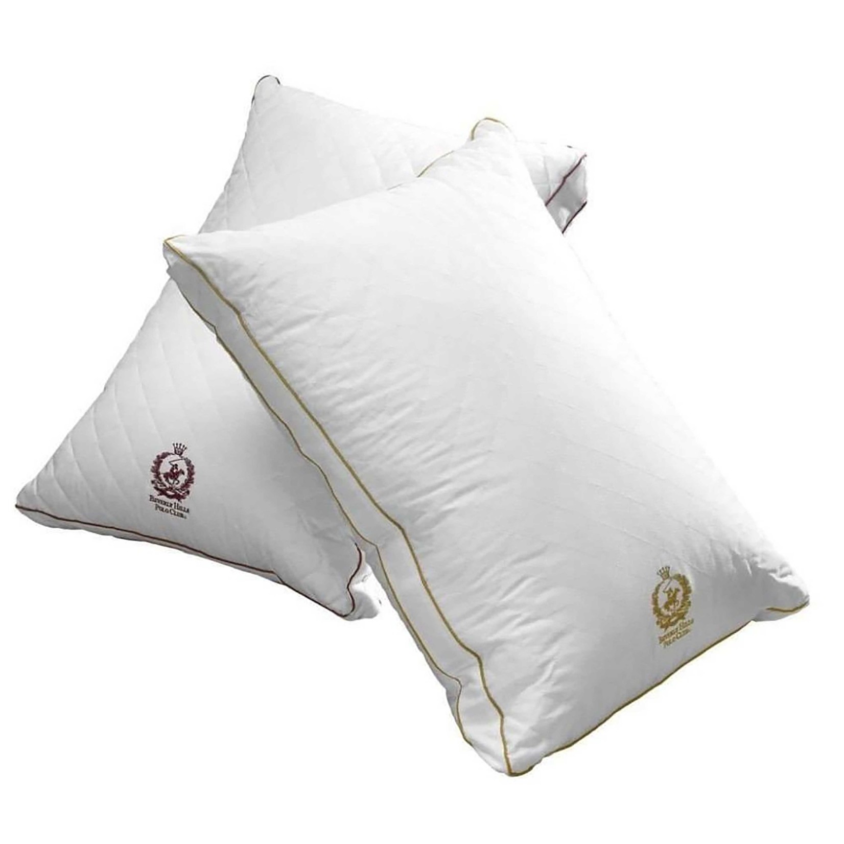 Brown Firm Beverly Hills Quilted Pillow