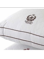 Brown Firm Beverly Hills Quilted Pillow