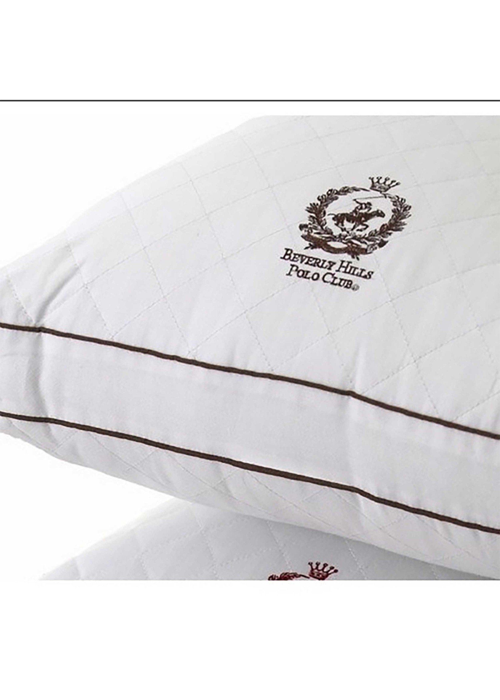 Brown Firm Beverly Hills Quilted Pillow