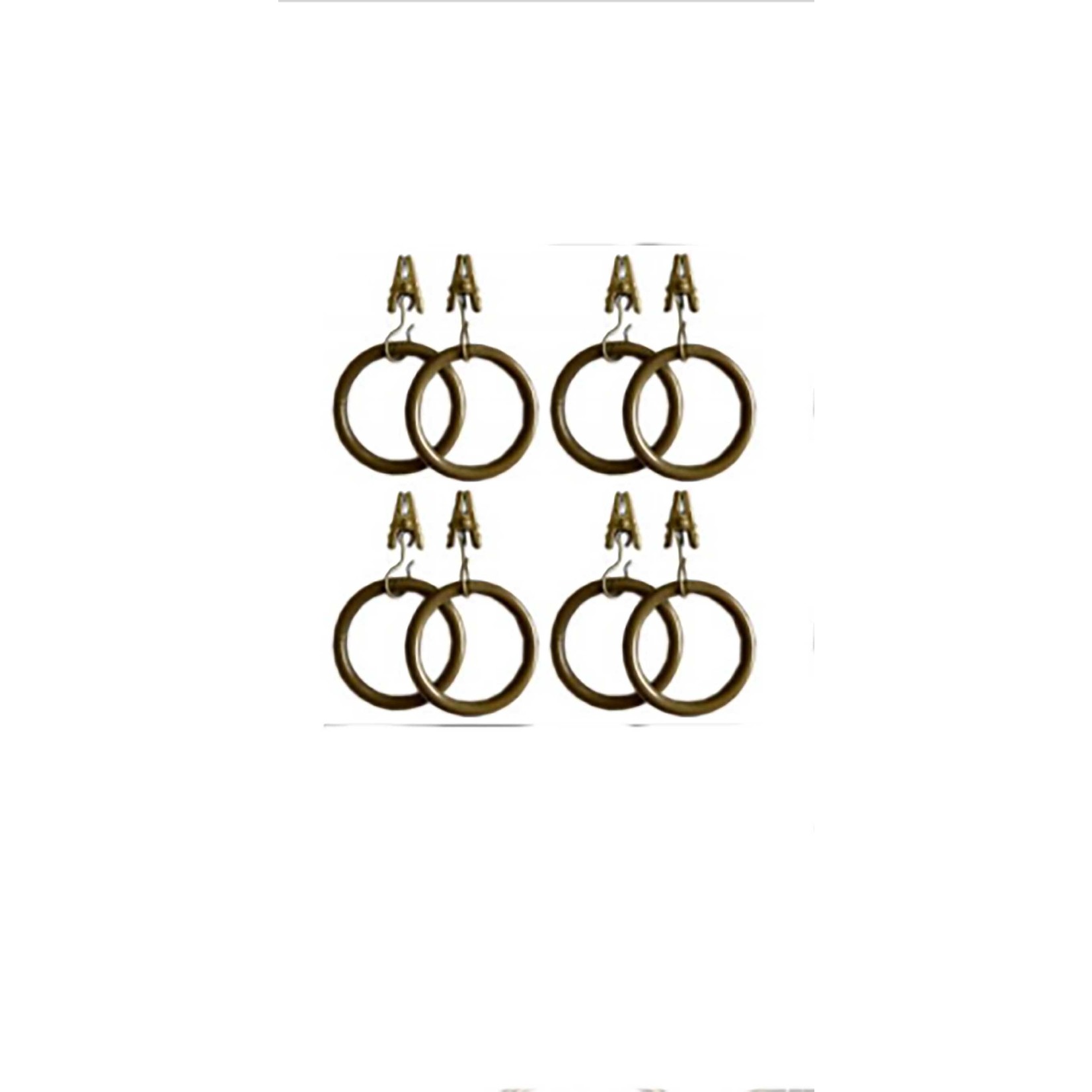 Set of 8 Clip Rings 35mm Diameter