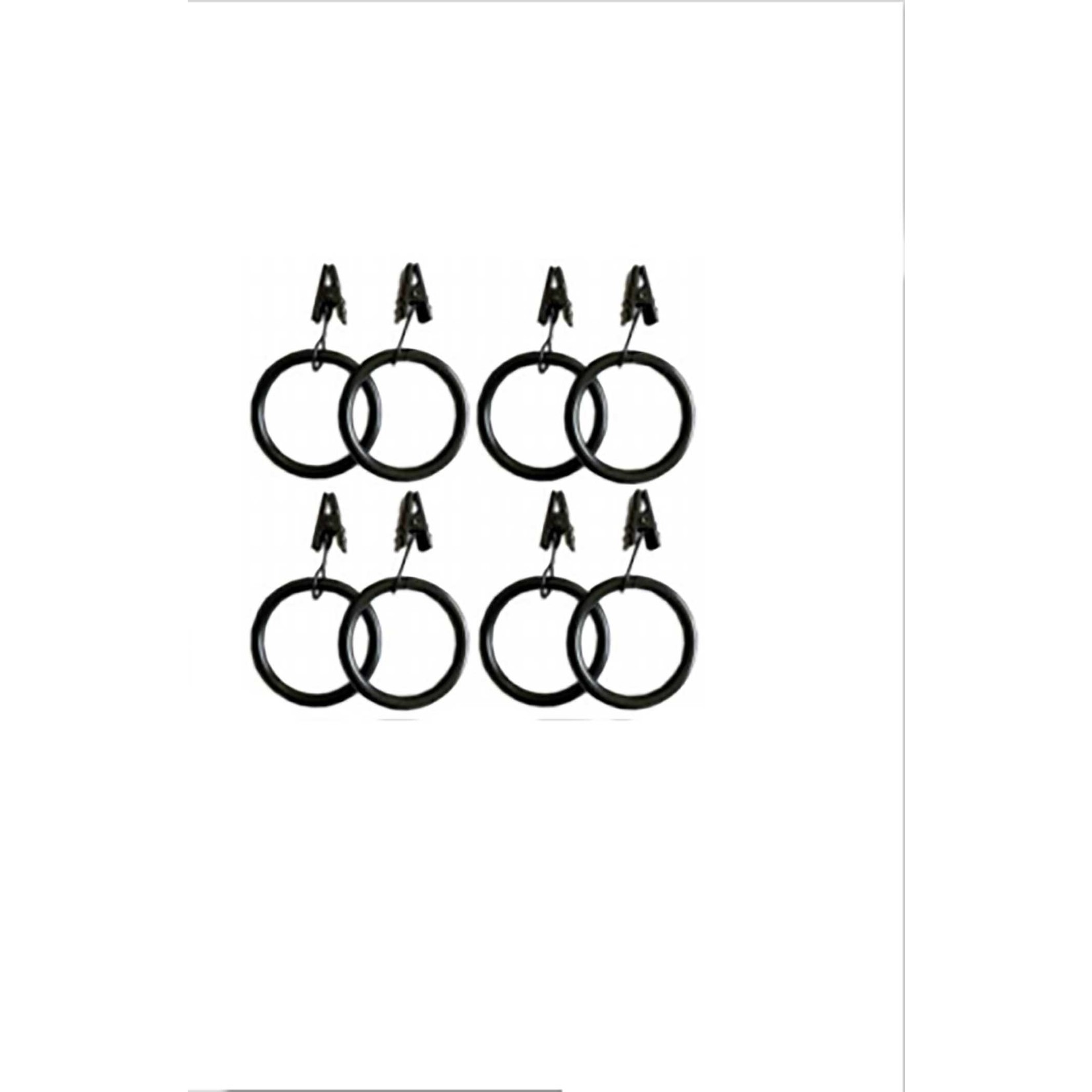 Set of 8 Clip Rings 35mm Diameter