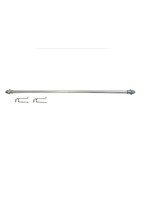 Silver Mat Cafe Rod Diameter 5/8 Inch