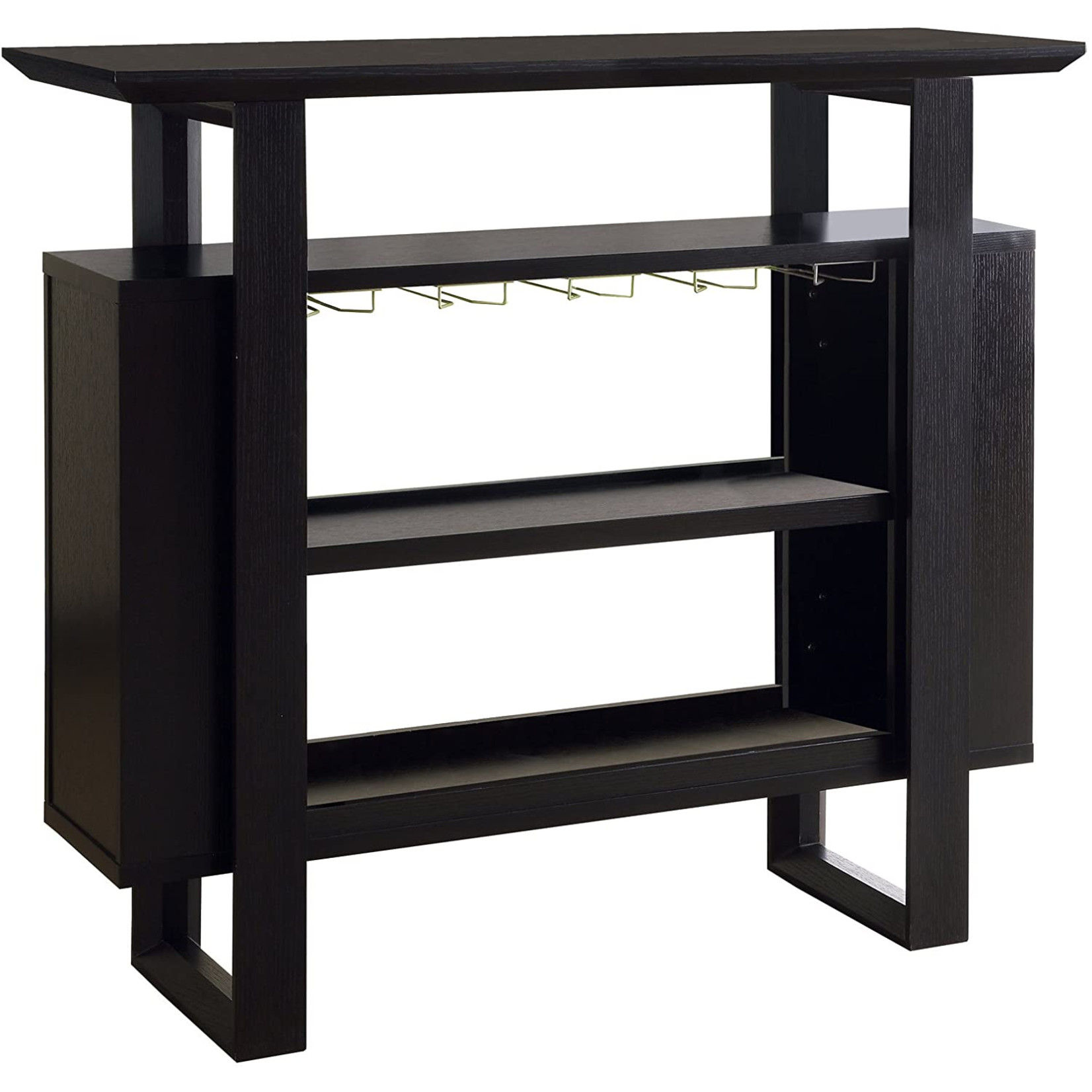 BAR MAISON - 48"L / ESPRESSO AVEC RANGEMENT