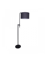 METAL ADJUSTABLE FLOOR LAMP DARK GREY