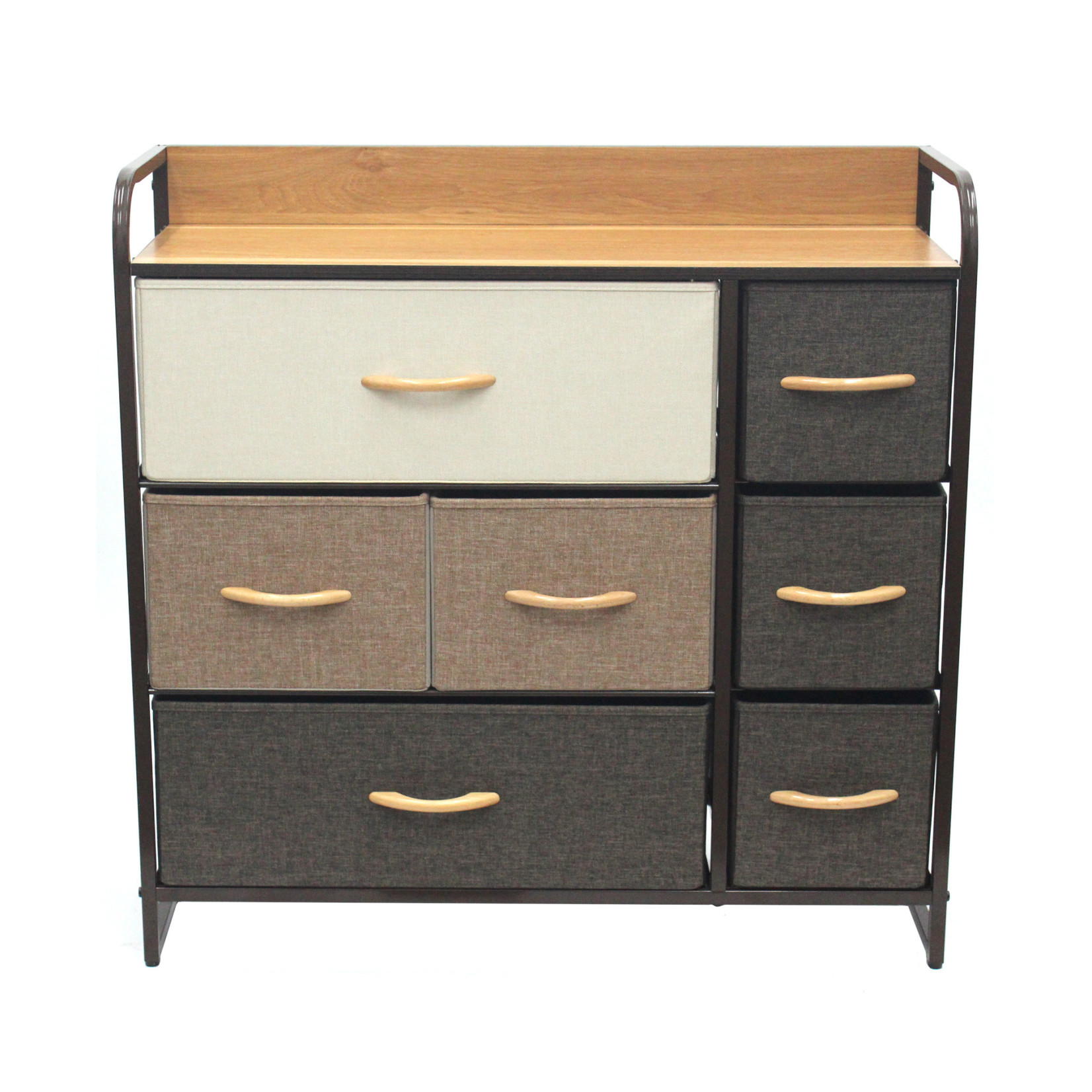 Dresser Storage Organizer Fabric Drawers Closet Shelves for Bedroom