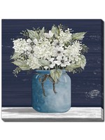 Streamline FLEURS BLANCHES 18X18''