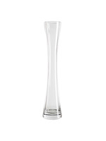 DANSON CLEAR BUD GLASS VASE 15.75''