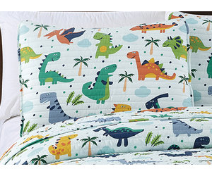Dinosaur quilt set top