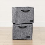SOUTH SHORE 2-PK STORIT WOVEN FELT BASKETS