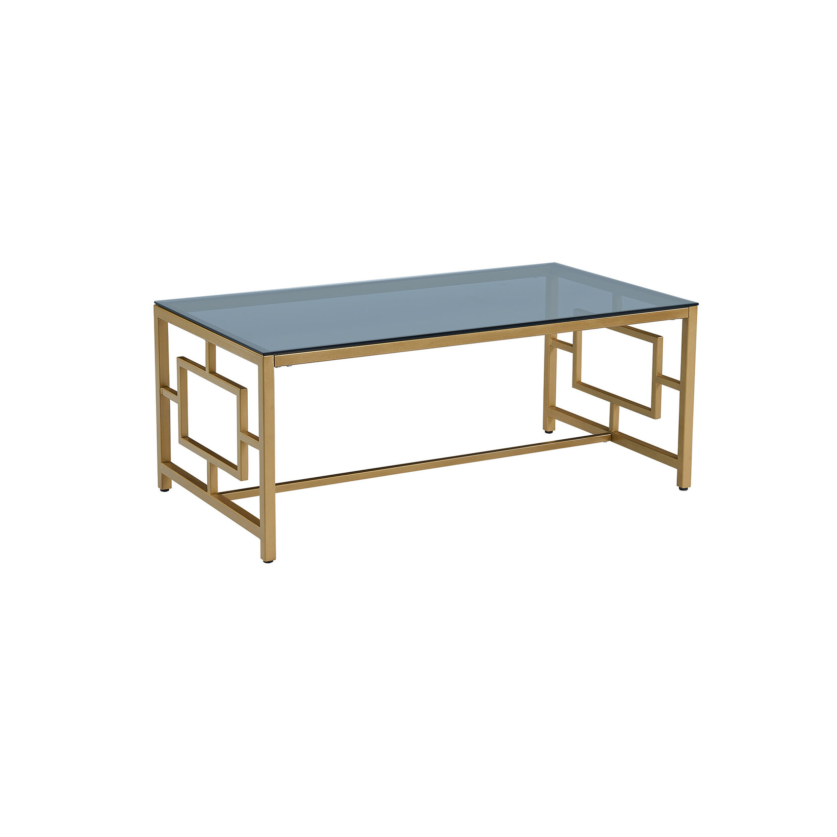 TABLE BASSE RECTANGULAIRE EN VERRE