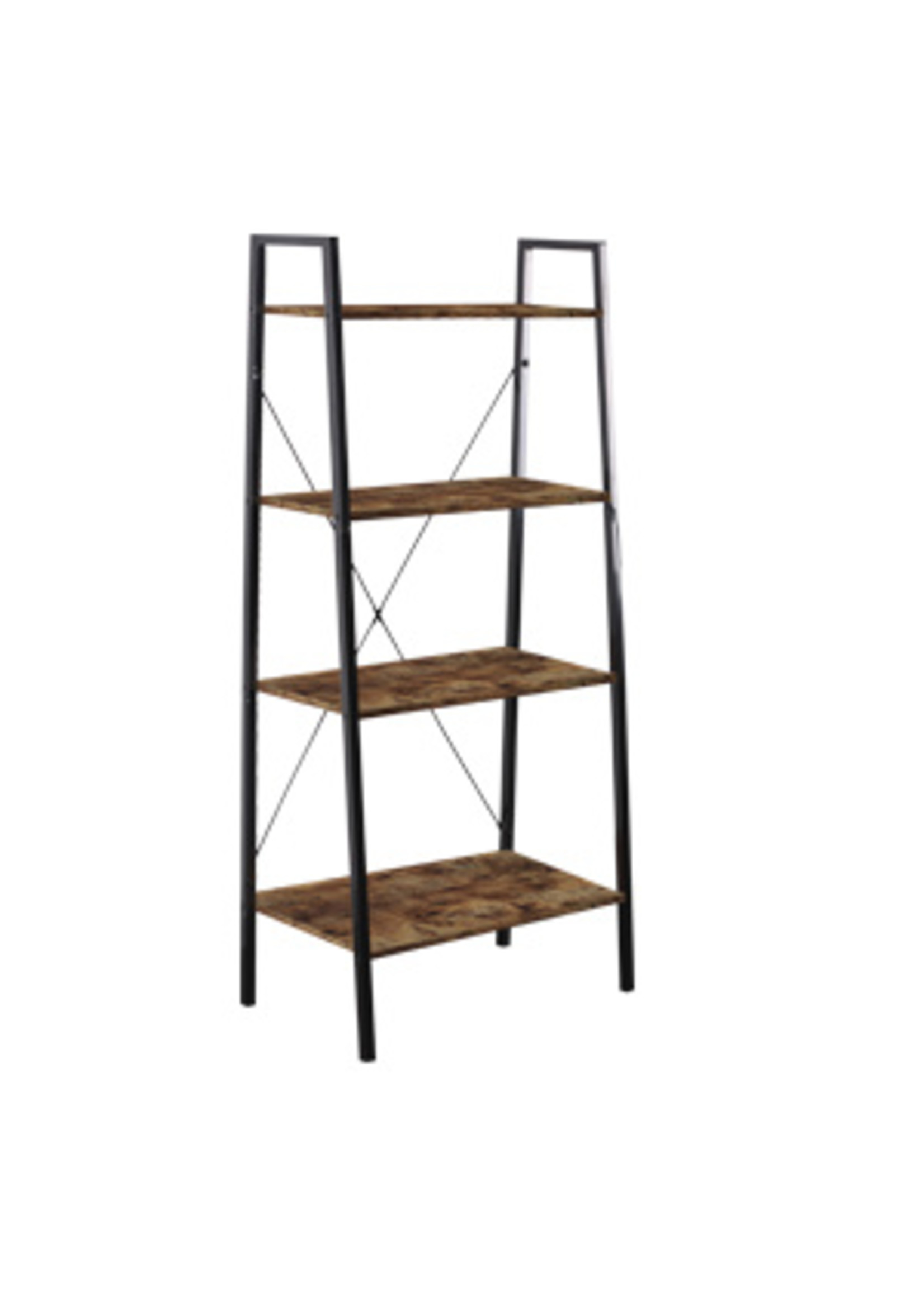 4 TIER WOOD & METAL SHELF  SKU 21020