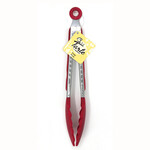 Danesco PINCES VERROUILLABLES  EN SILICONE  DE 10.5" ROUGE
