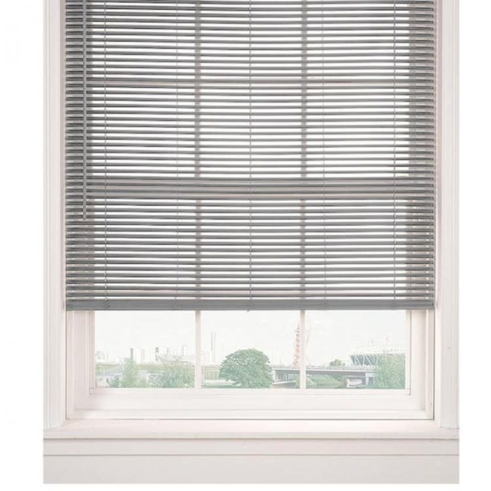 GREY - MINI VENETIAN CORDLESS BLIND
