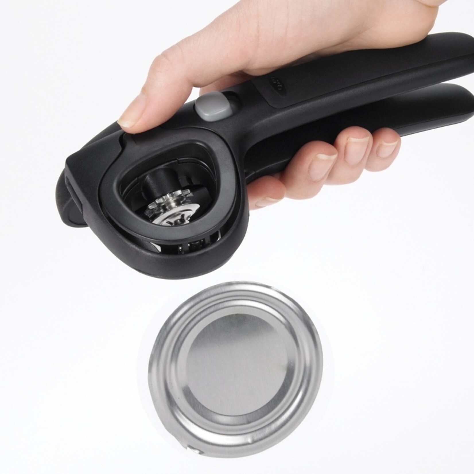 Danesco LOCKING CAN  OPENER  /W LID CATCHER