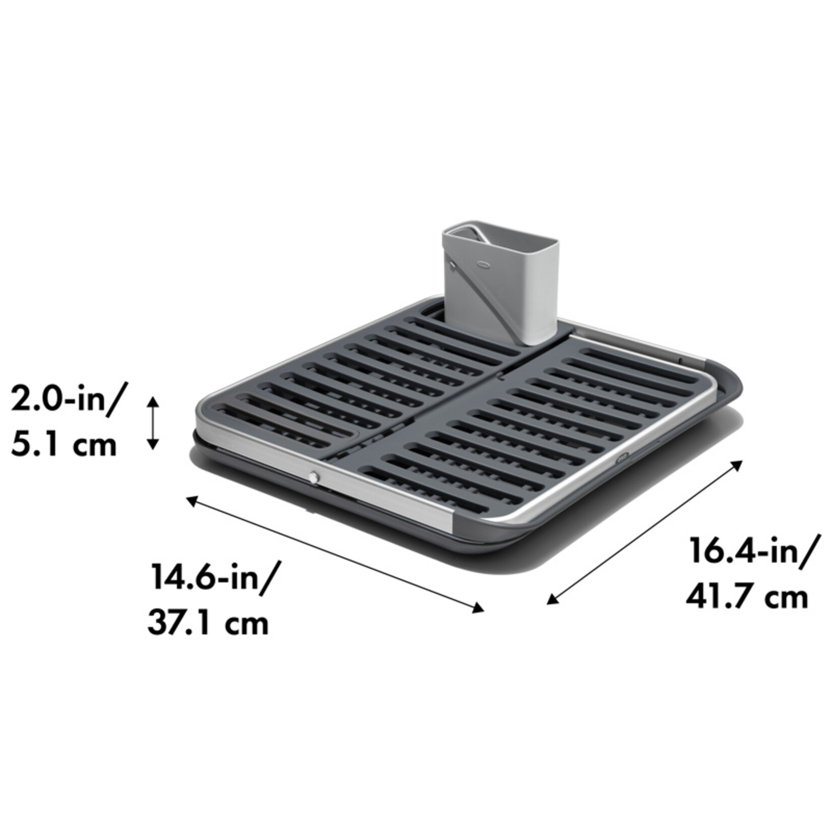 Danesco ÉGOUTTOIR  A VAISSELLE EN ALUMINIUM