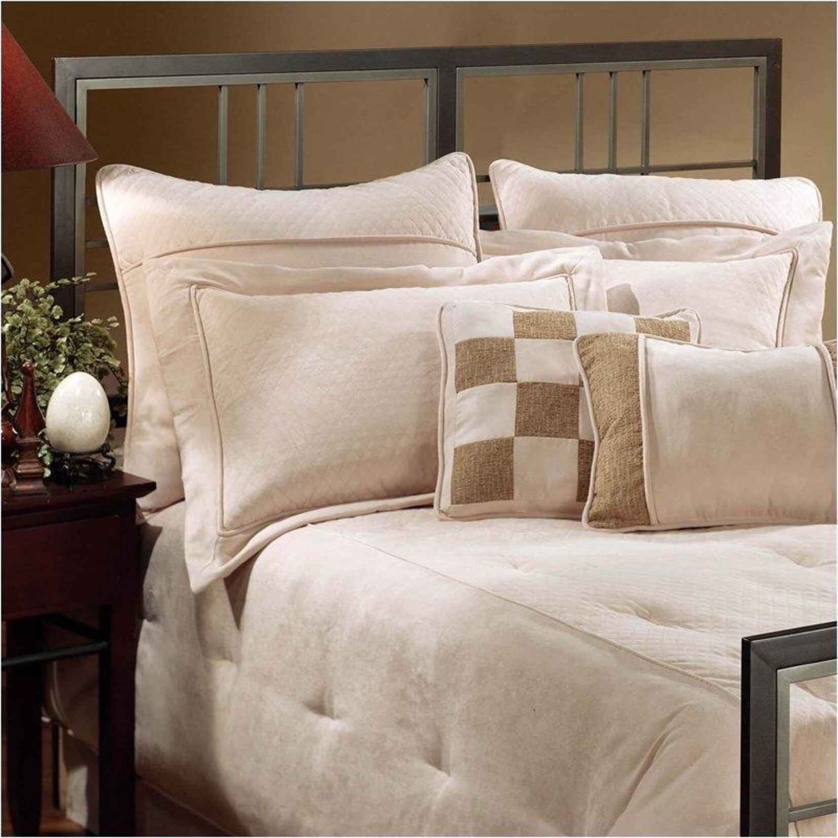 BEAUDOIN KING TIBURON METAL BED FRAME