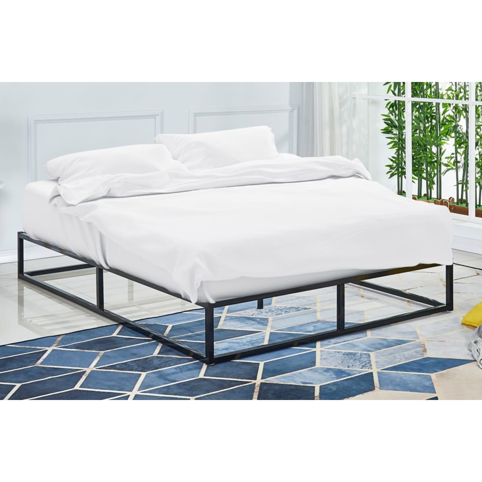 Copy of TWIN BLACK METAL BED FRAME