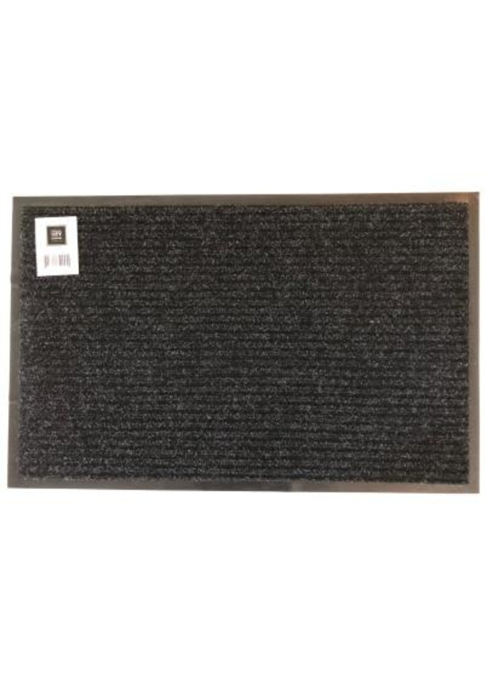 ITY INTERNATIONAL Black Rubber Mat 60x90cm