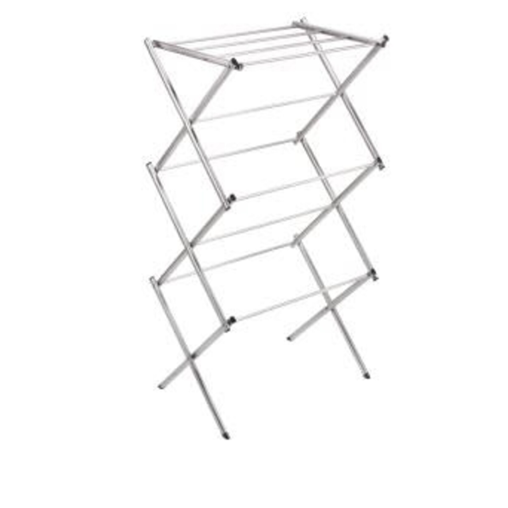 ITY INTERNATIONAL Petit Support de Sèche-linge Vertical Pliant Argenté