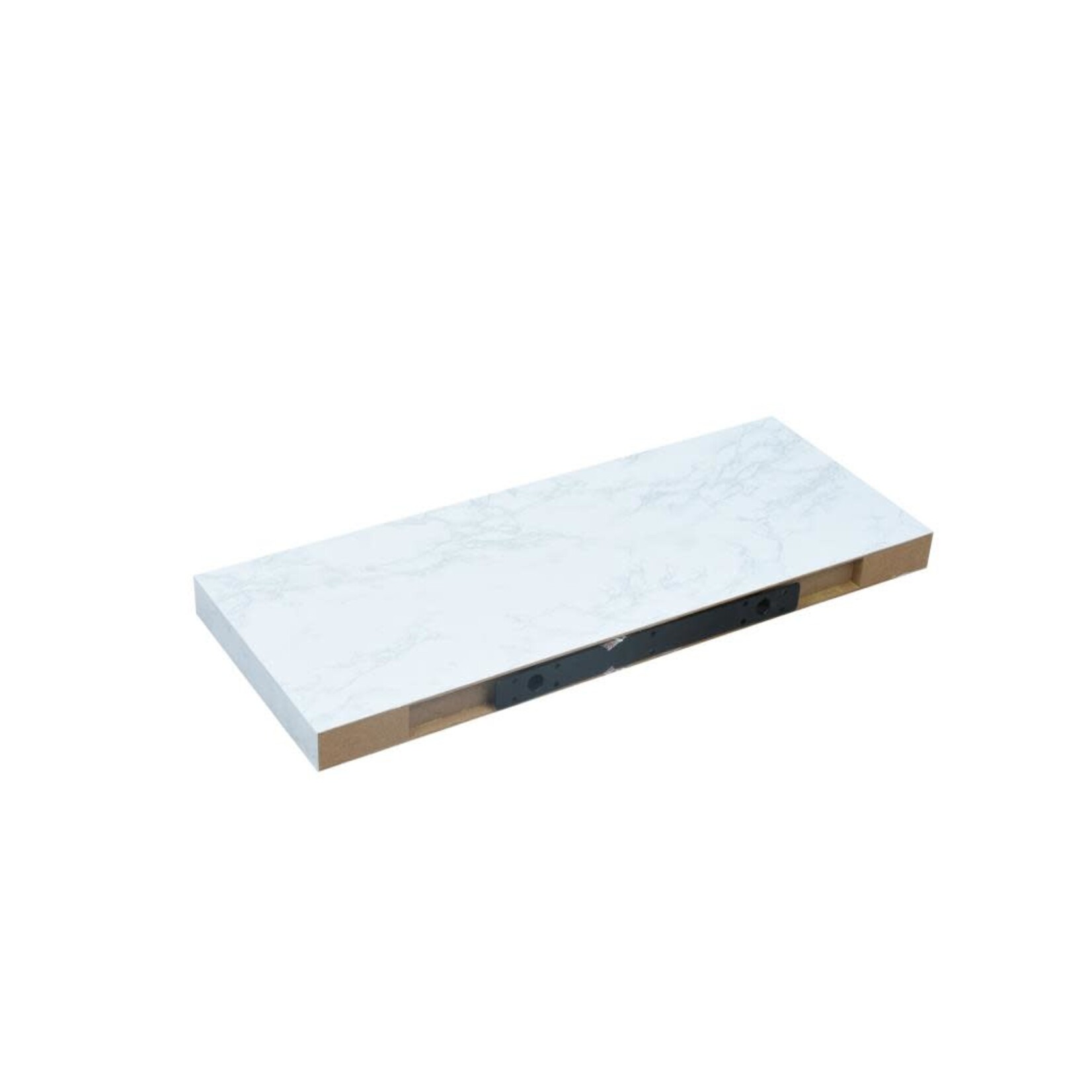 ITY INTERNATIONAL Tablette Large Individuel Murale en Bois, 60cm