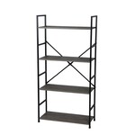 ITY INTERNATIONAL 4-Tier Wide Shelf Bookcase