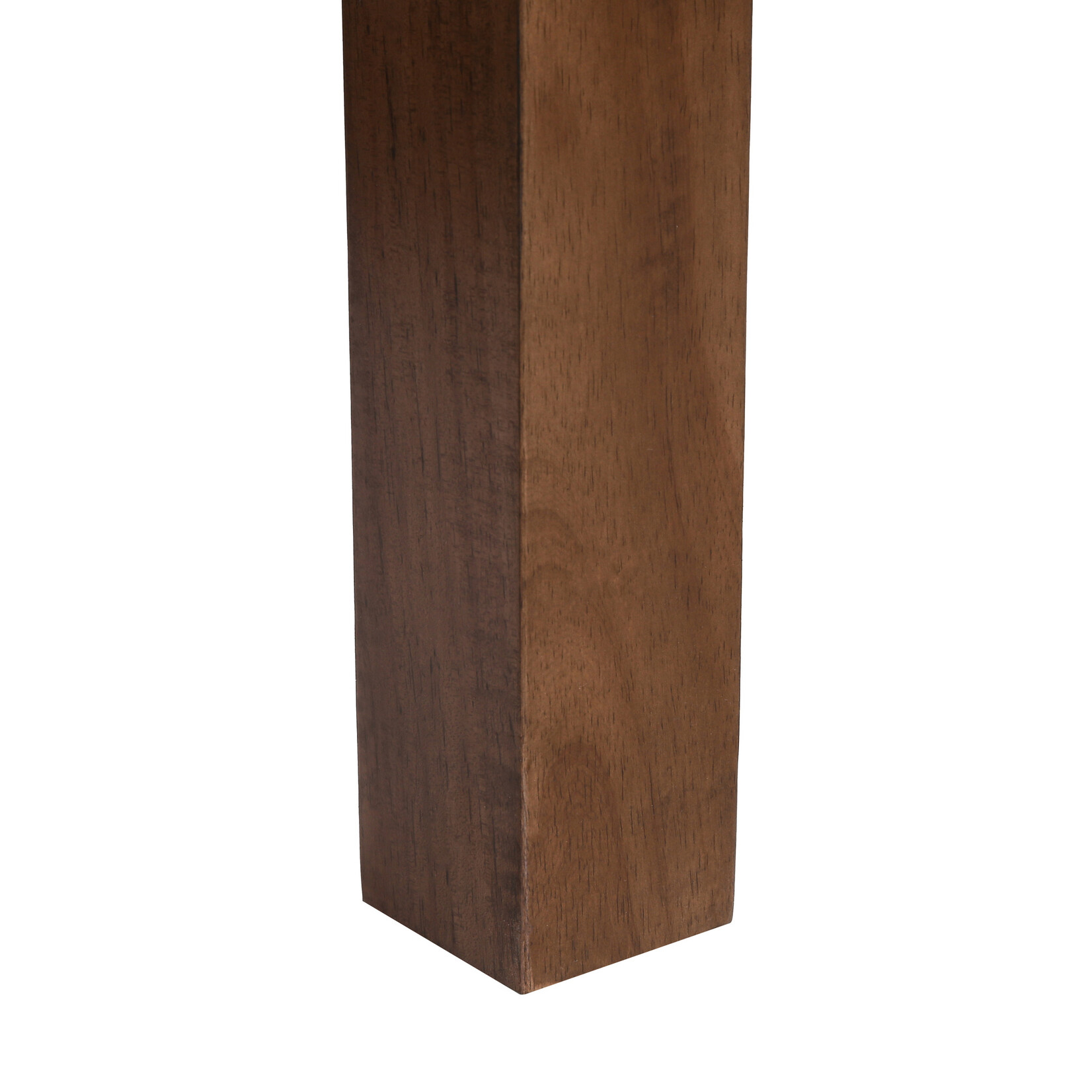 TABLE A MANGER - 36"X 60" / BOIS PLAQUE NOYER BRUN