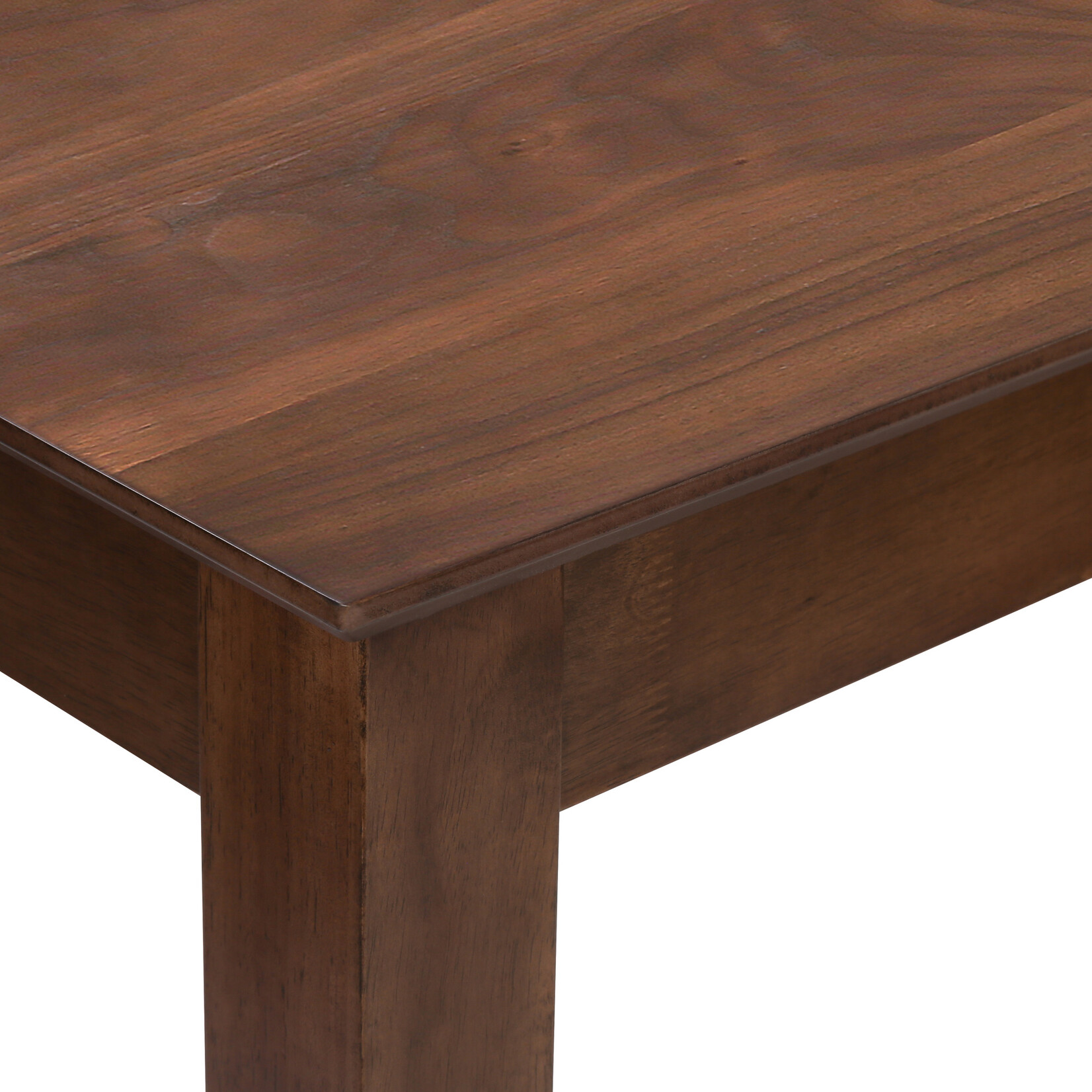 DINING TABLE I1314 - BROWN WALNUT VENEER / 36"X 60"