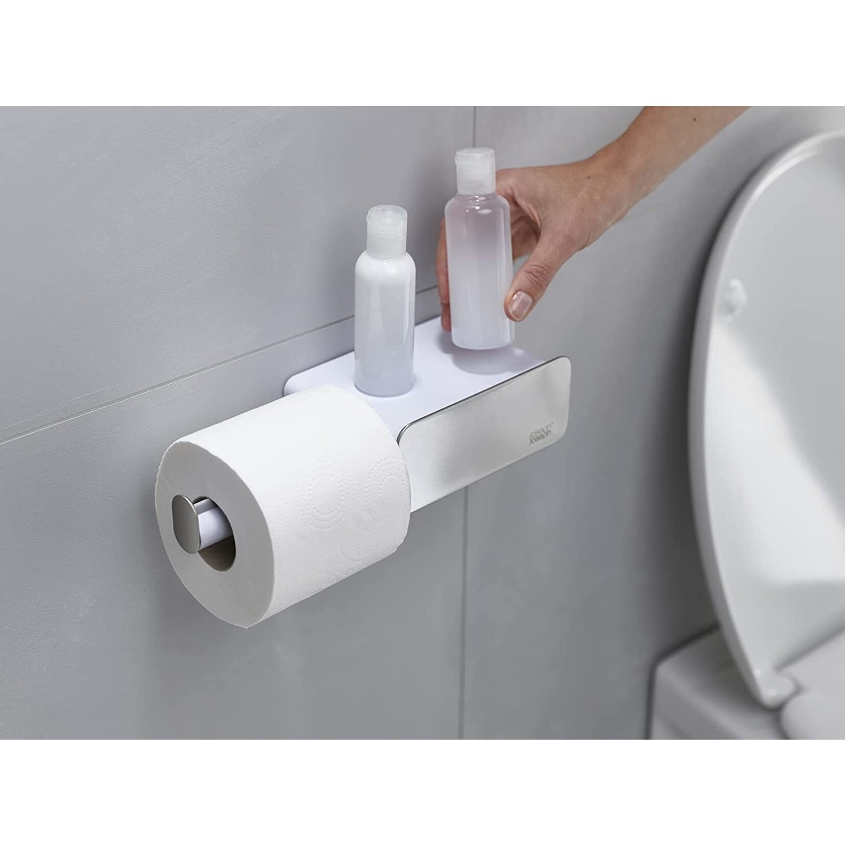 Danesco Porte-rouleaux à fixer au mur EasyStore™ Steel