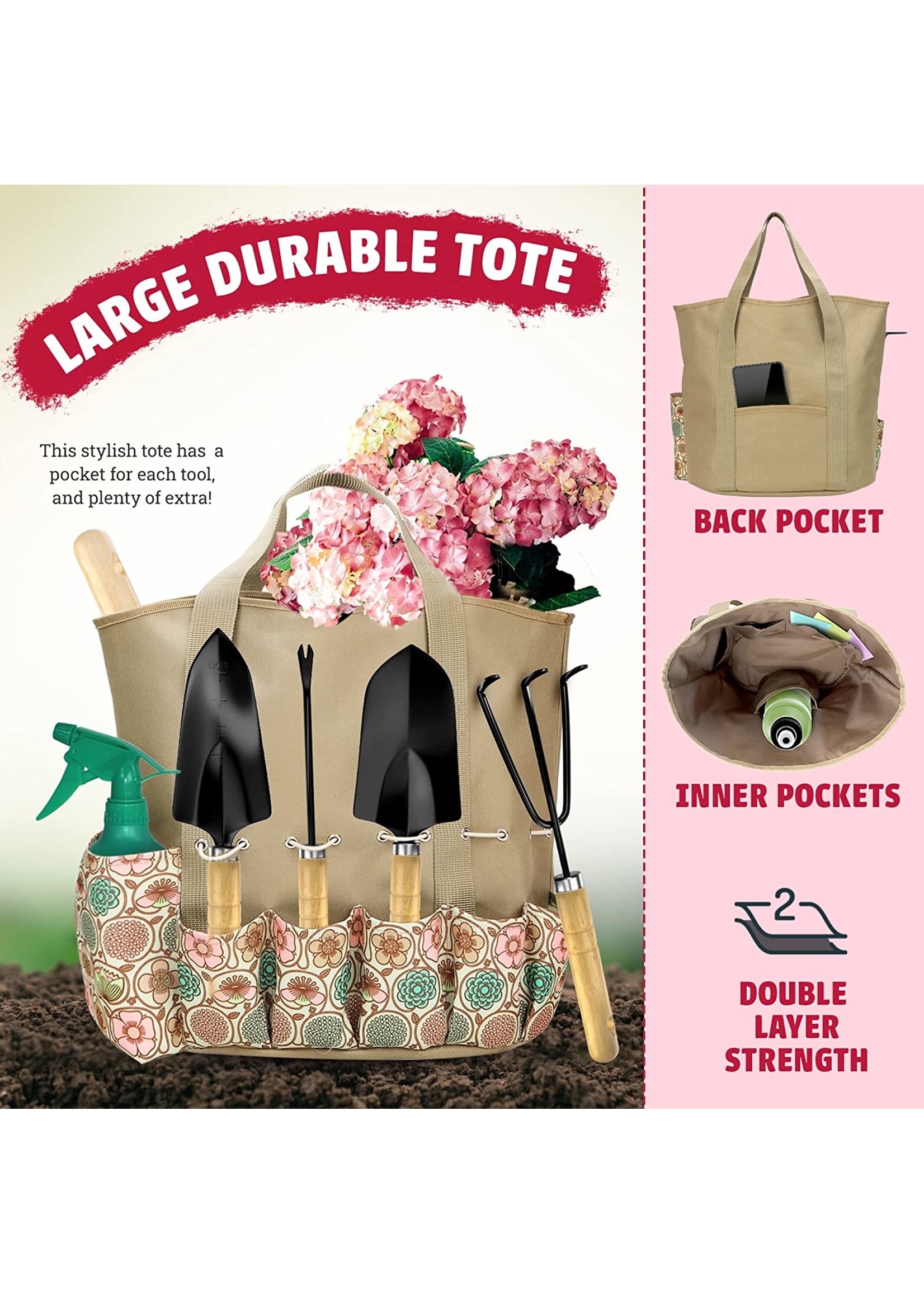 TIA MARIA SCUDDLES GARDENING SET FLORAL