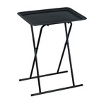 ITY INTERNATIONAL Table Pliante Noire, Table d'Appoint