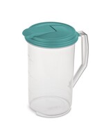 2QT ROUND PITCHER WITH COVER