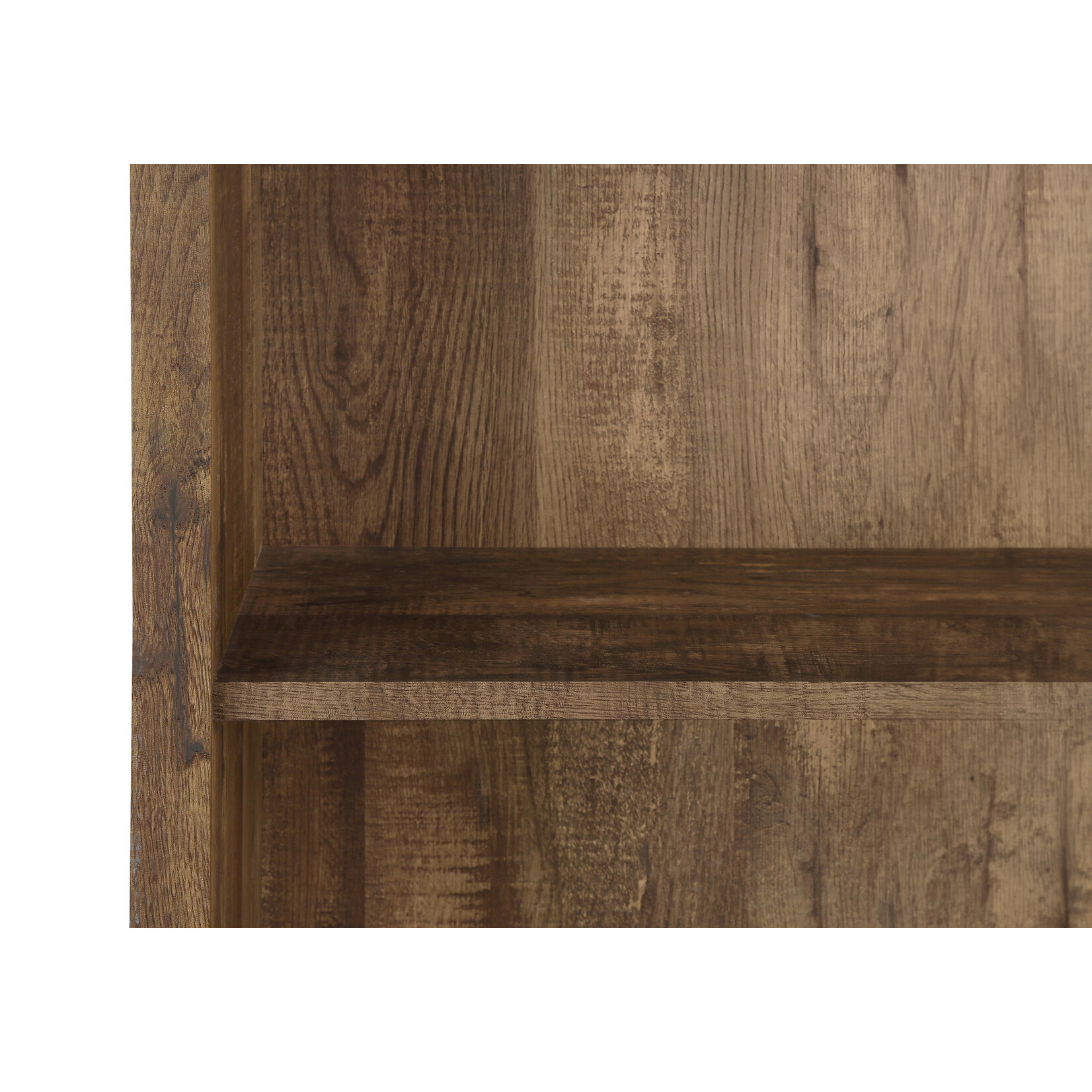 BOOKCASE 48"H BROWN RECLAIMED WOOD LOOK