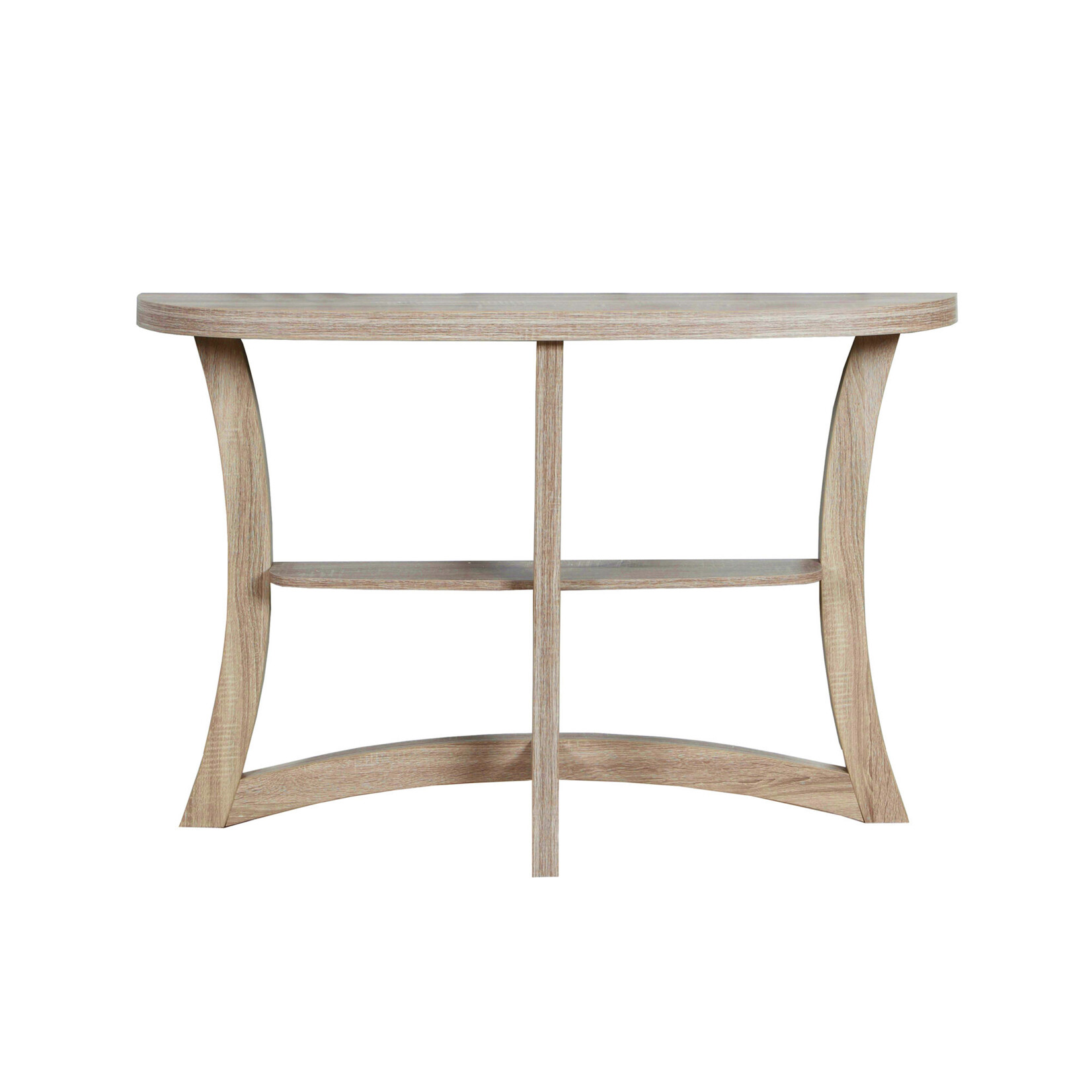 ACCENT TABLE - 47"L / DARK TAUPE HALL CONSOLE