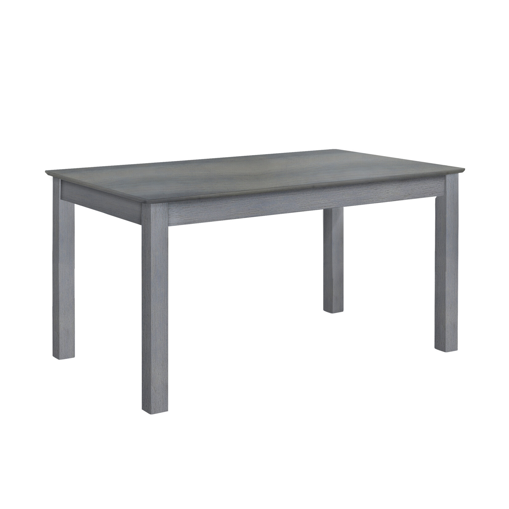 DINING TABLE  I1430 - WASHED GREY VENEER / 36"X 60"