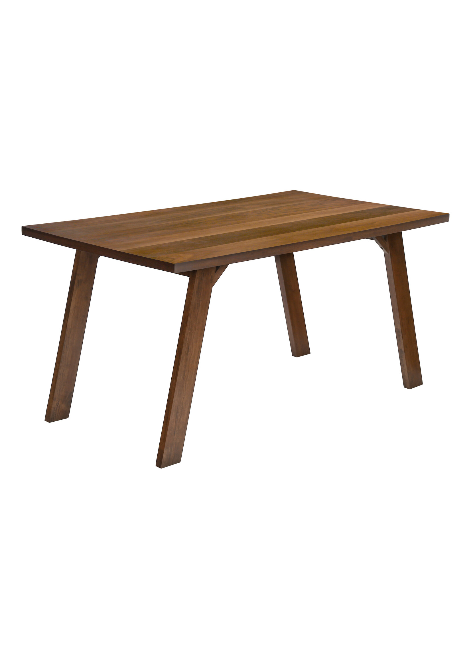 MONARCH I1315 DINING TABLE - BROWN WALNUT VENEER  36X60IN /  91x152CM
