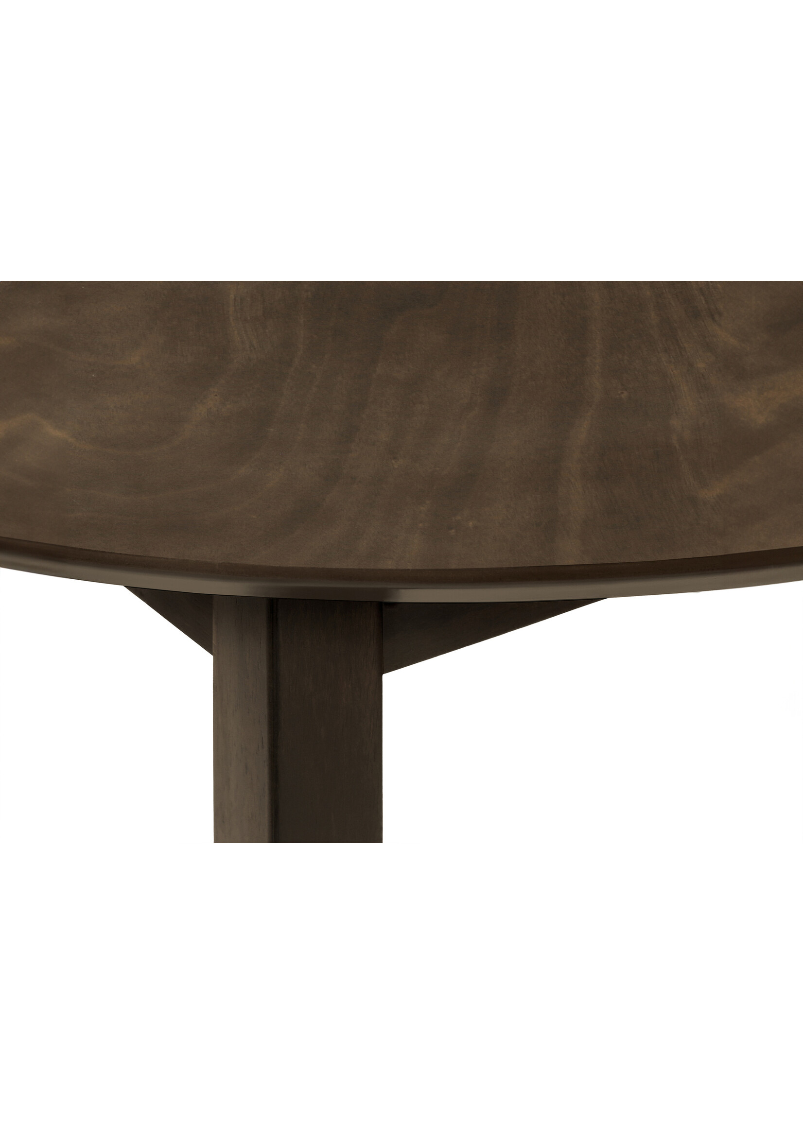 DINING TABLE - 36"DIA / ESPRESSO