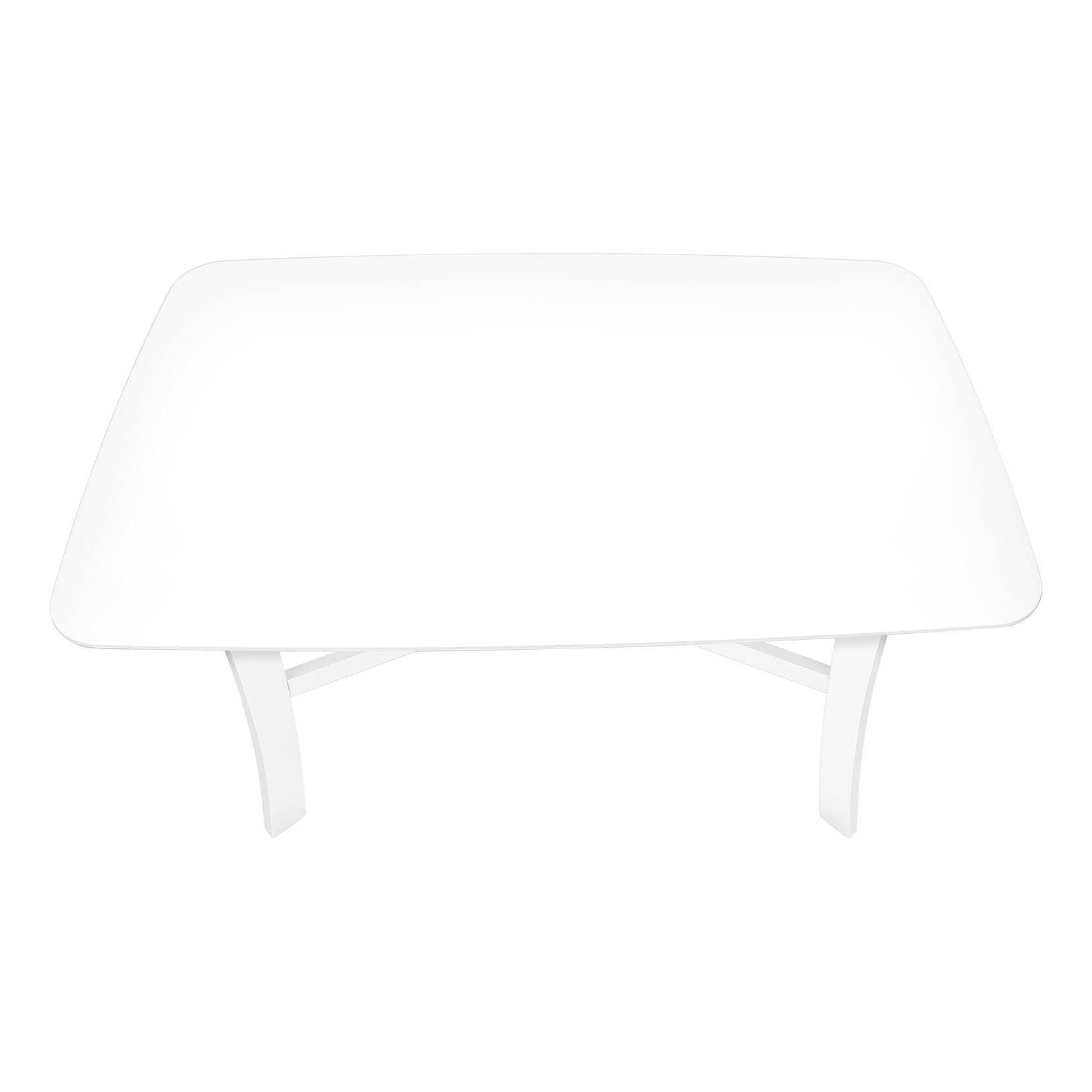 TABLE A MANGER - 36"X 48" / BOIS PLAQUE BLANC