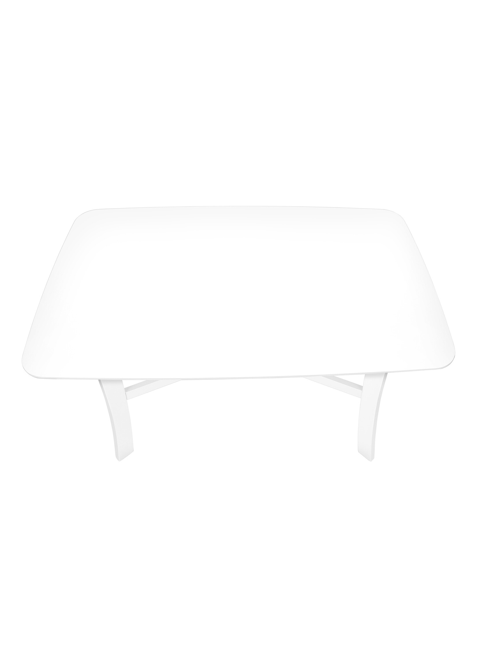 DINING TABLE - 36"X 48" / WHITE VENEER TOP