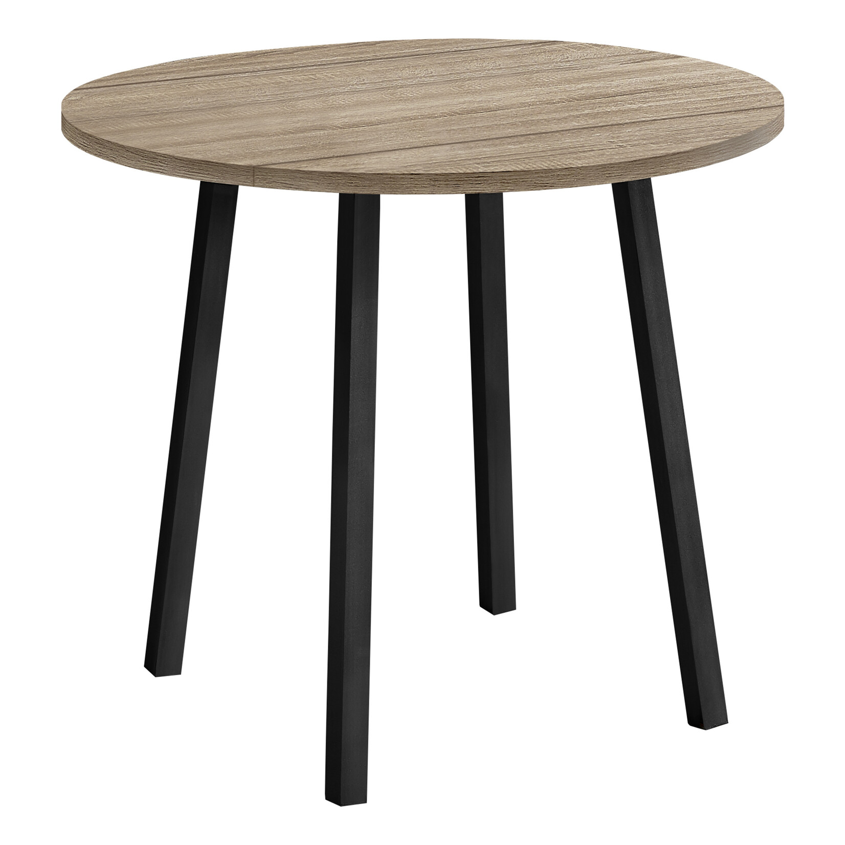 ENS SALLE A MANGER - 3PCS / DESSUS TAUPE / METAL NOIR