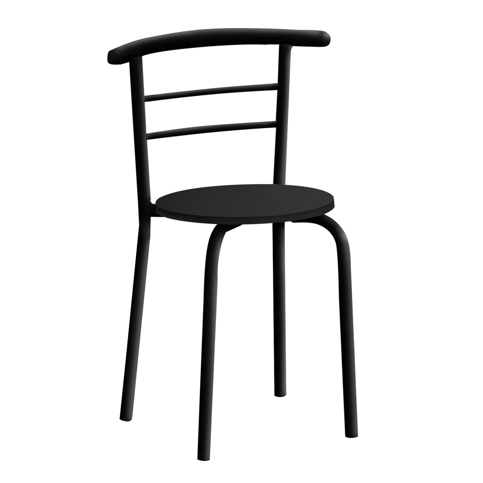 ENS SALLE A MANGER - 3PCS / DESSUS NOIR / METAL NOIR