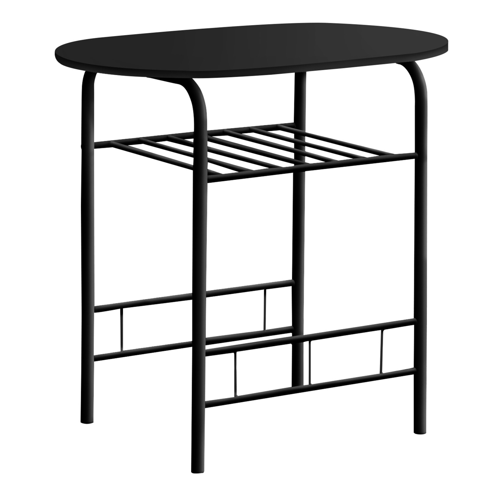 ENS SALLE A MANGER - 3PCS / DESSUS NOIR / METAL NOIR