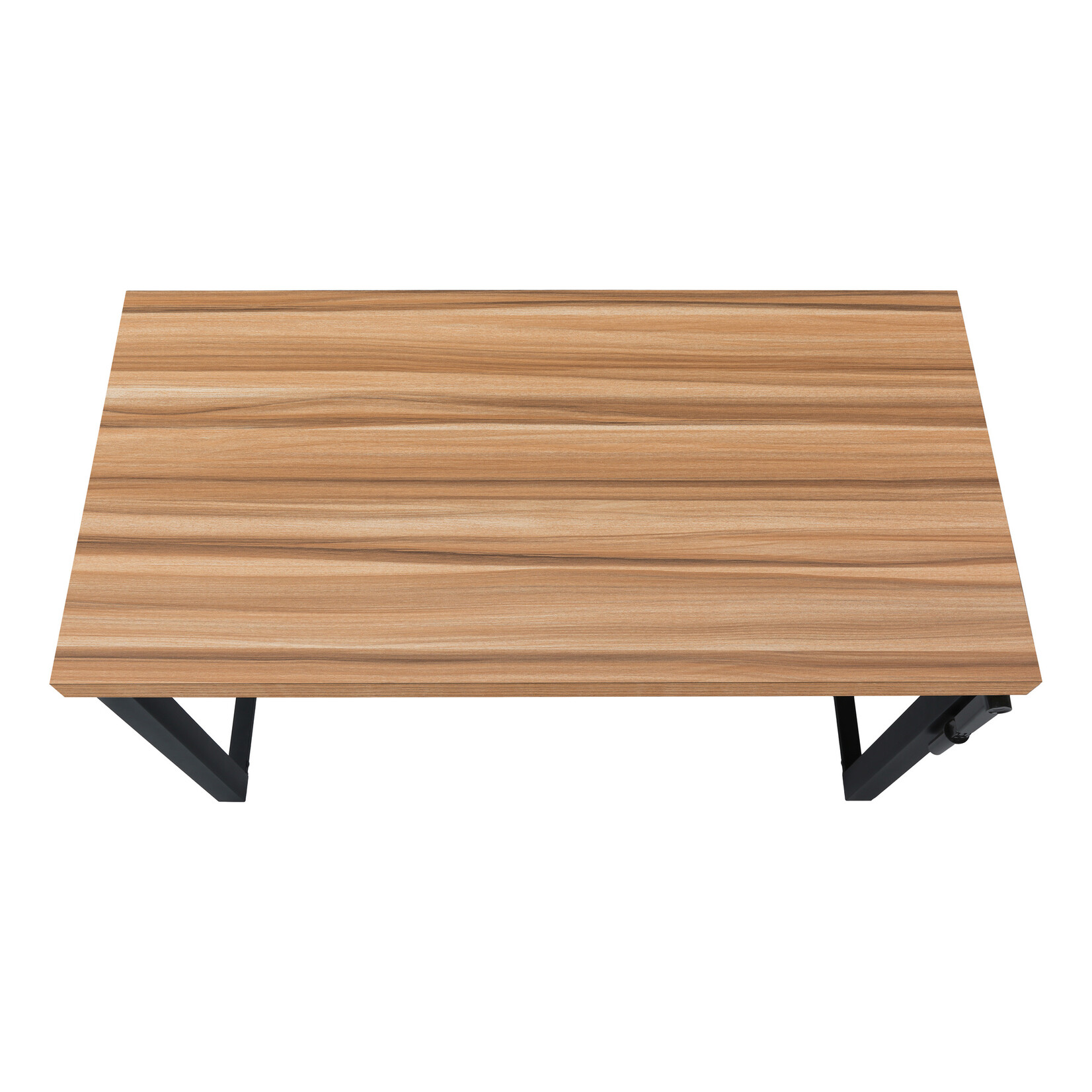 COMPUTER DESK - 48"L / RECLAIMED WOOD / ADJ.HEIGHT/ BLACK