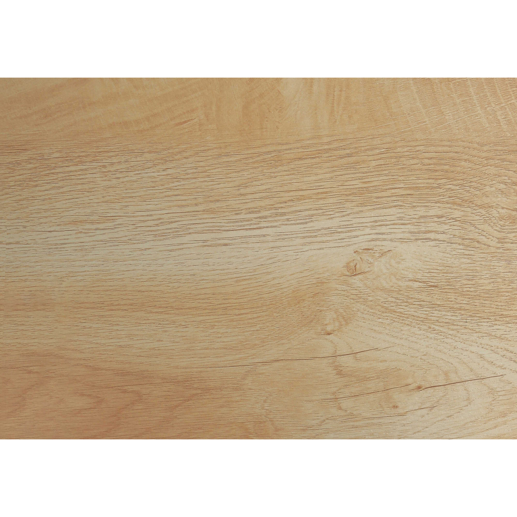 COMPUTER DESK - 48"L / NATURAL / ADJ.HEIGHT/ BLACK METAL