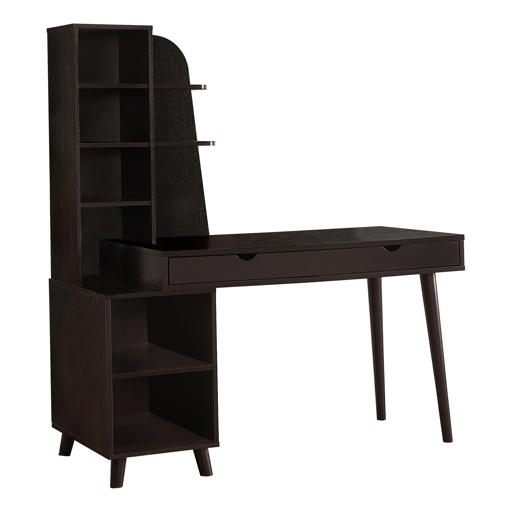BUREAU - 55"L / BIBLIOTEQUE ESPRESSO