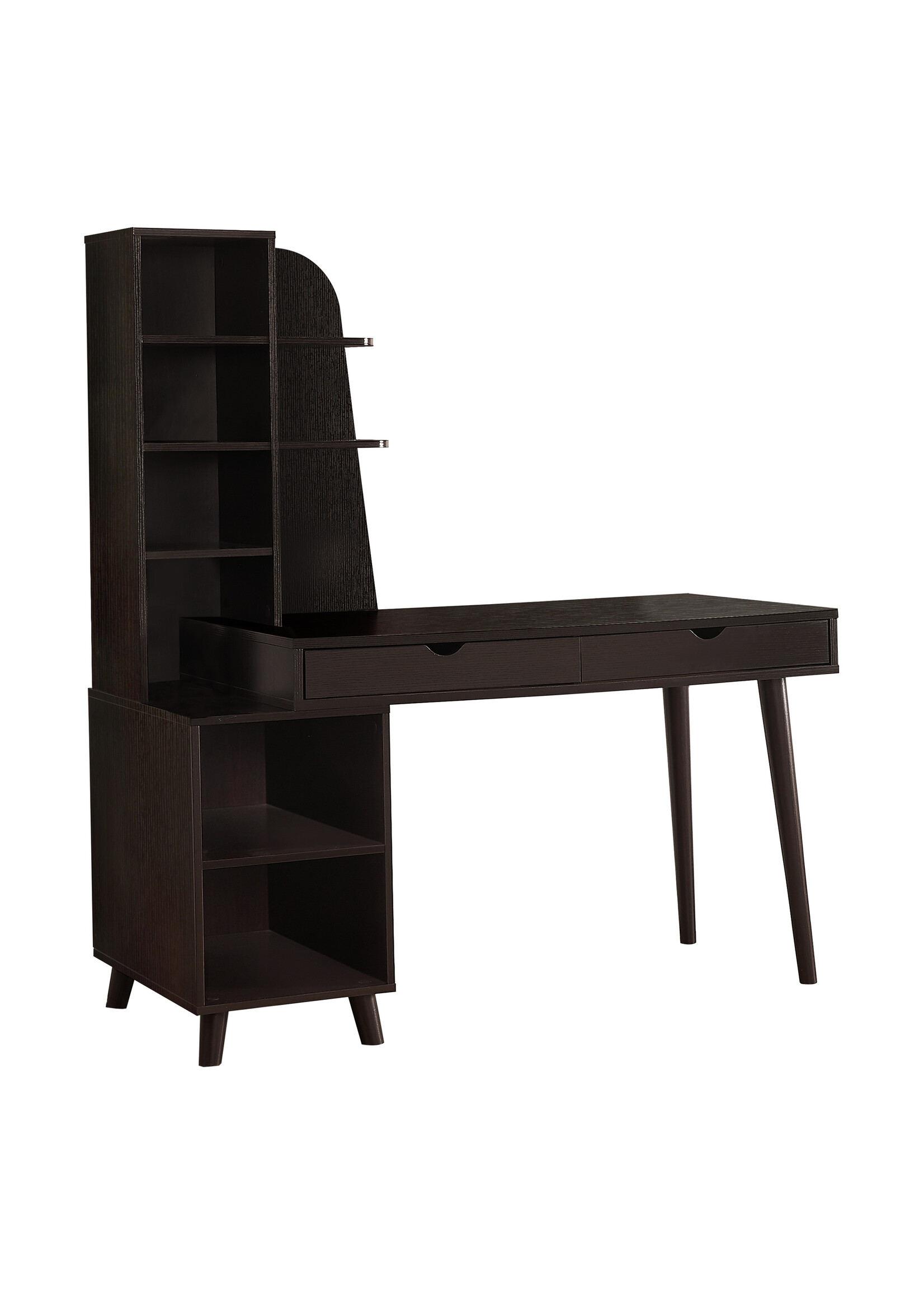 BUREAU - 55"L / BIBLIOTEQUE ESPRESSO