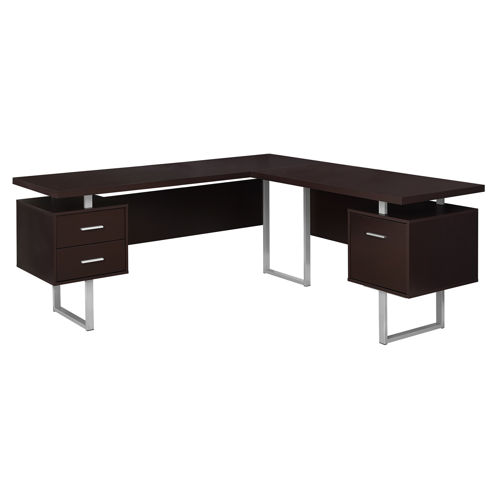 BUREAU - 70"L / ESPRESSO COTE DROIT OU GAUCHE